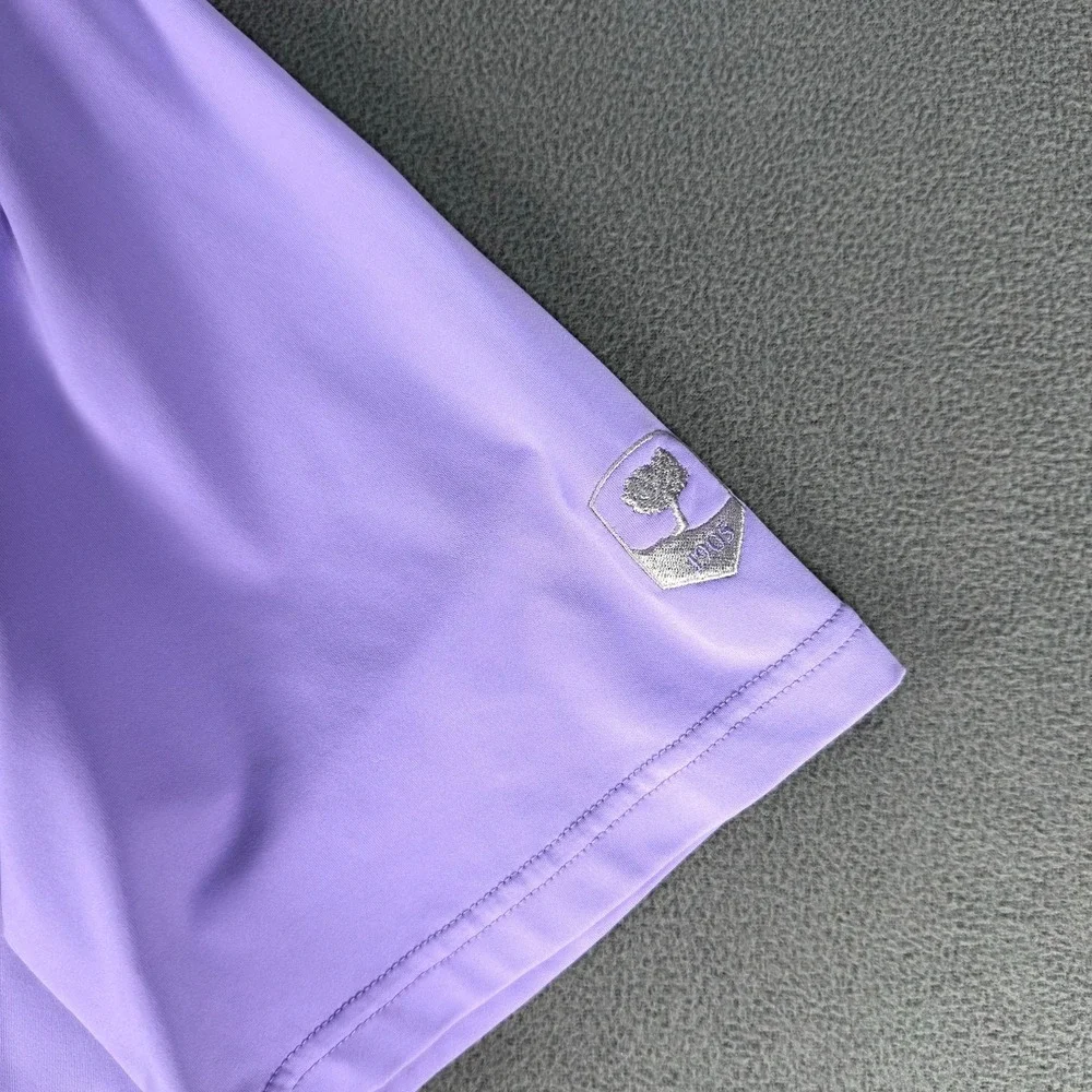 RLX Ralph Lauren Polo Shirt Mens XL Lavender Purple Ridgemoor Country Club Golf - Picture 6 of 11